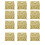 12er Pack Bonbonboxen Sechseckig Gold Für 20