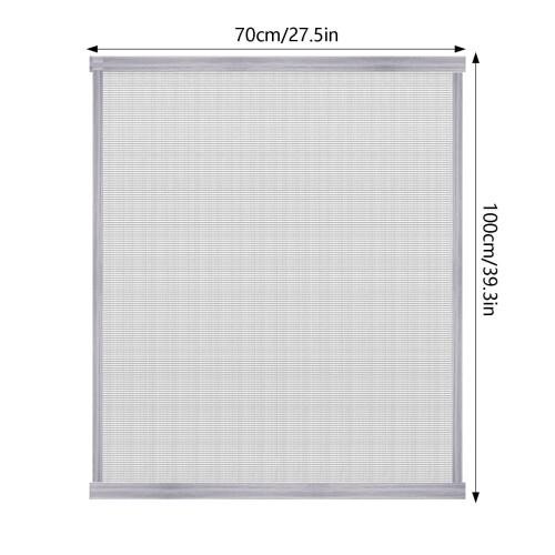 Self Window Screen No Tools Installation Detachable Mesh Netting for Home Door and 2