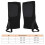 2 Stück Equestrian Half Chaps aus Rindleder + Canvas XL Pro 2