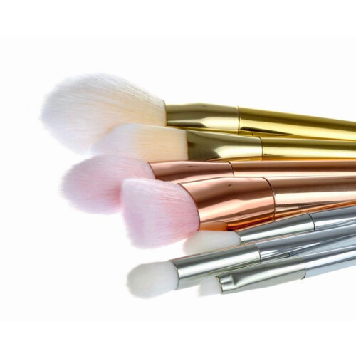 Makeup Brushes - Rose Silver Gold - Makeup Brushes 2