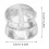 30pcs Earring Back Pads for Ear Studs Offering Prevent Falling Protection 2