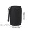 Multi-layer Digital Accessories Storage Bag with Zipper Mesh, Protective Compartments & Travel-Friendly Design – Black 3