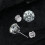 30pcs Earring Back Pads for Ear Studs Offering Prevent Falling Protection 6