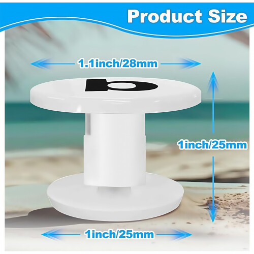 16PCS Durable Plastic Snap Button Clips for Beach Bags and Accessories 1