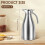 Thermal Coffee Carafe Stainless Steel 2L 2 pcs 7