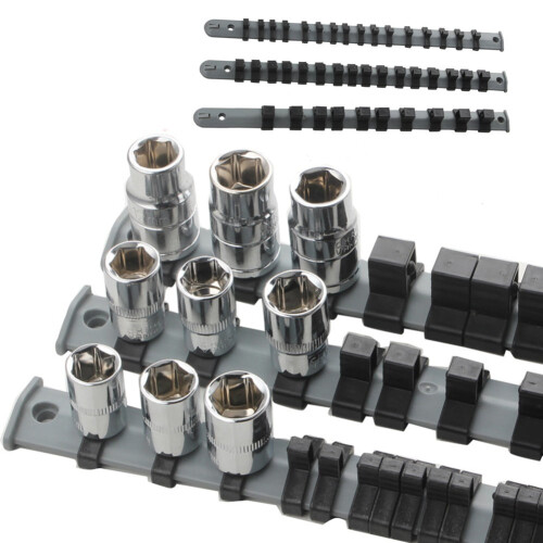 Support de rangement pour douilles 1/4, 3/8 et 1/2 pouce, 350 mm 2