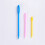 Knitting Needles Tube Plastic 250 pcs 7 cm Random Color 4