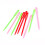 Knitting Needles Tube Plastic 250 pcs 7 cm Random Color 6