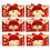 Chinese Red Envelopes Cartoon Rabbit Pattern 6 Pcs 2