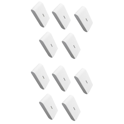30pcs 433MHz Wireless Vibration Glass Break Detector, Adjustable Sensitivity, Compatible with Alarm Systems 1