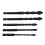 5PCS Masonry Drill Bits 1/4" Hex Carbide Set 5-12mm 12