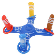 Inflatable Pool Toss Game Blue PVC Summer Pool Party Toy