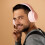 Casque Ankereame Bluetooth 5.3 Hi-Fi pliable 16 h rose 7