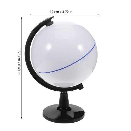 Blank Spherical Globes Multi Teachers 1Pack 6.5X4.7X4.2In 1