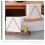 ROSENICE Dining Room Table Decor Solid Wood Vertical Paper Napkin Holder 5