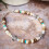 Shell Rustic Ocean Turtle Damfotlänk med Träpärlor - Strandiga Boho Smycken 6