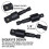 6Pcs Right Angle Drill Attachment Set with 105 Angle Drill Adapter and Impact Grade Socket Adapter 7