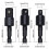 6Pcs Right Angle Drill Attachment Set with 105 Angle Drill Adapter and Impact Grade Socket Adapter 8