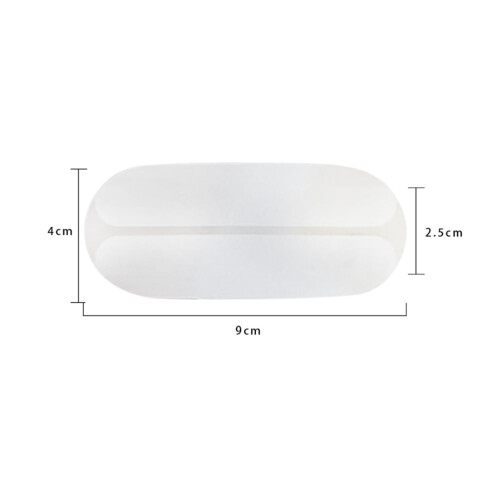 Cushion for Bra Straps Washable 6Pcs White 1