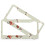 Baseball Pitcher License Plate Frames Aluminum 2-Pack 2
