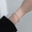 925 Sterling Silver Simple Open Bangle for Women 4