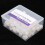 100pcs Silicone Dental Color Code Rings for Orthodontics White 7