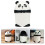 Compression Trash Bin for Colleagues 1Pack 15.0In 9.3In 9.3In 2