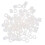 100pcs Silicone Dental Color Code Rings for Orthodontics White 15