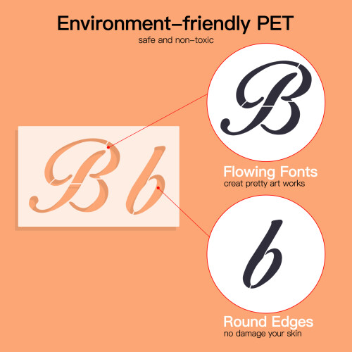 PET Stencil Templates for DIY Art 1