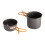 Feldflaschen-Set mit Becher und Deckel, Edelstahl 6