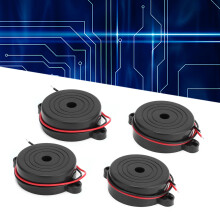 95 dB Alarm-Buzzer, 4 Stück, Hochleistungs-Elektronisches Signal für DIY-Projekte, DC 3–24 V