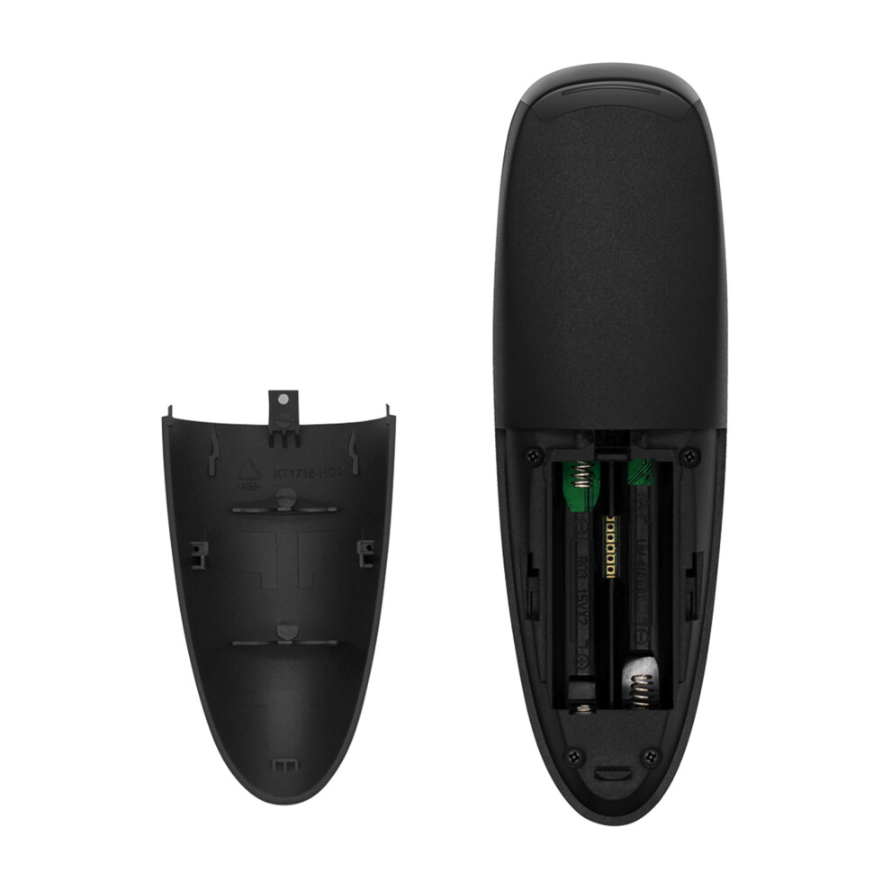 G10bts Bluetooth 5.0 Air Mouse Ir Learning Remote Control, 10M Range, Black 4671391597736