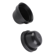 2x 70mm Car LED Headlight Rubber Sealing Covers Waterproof Dustproof Caps