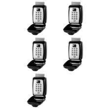 5X Car Window Lock Box, Car Key Lock Box, Car Window Punch Button Lock Box, Car Window Key Safe, for Carpooling, Turo