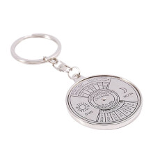 10X Perpetual Calendar Keyring Keychain Unique Metal Key Chain Ring 50 Years New Hot