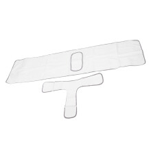Atmungsaktive Baumwoll-Baby-Schlummerdecke mit abnehmbarem Bauchband