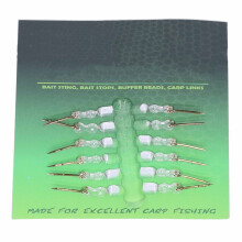 Carp Fishing Bait Spike Lure Hook with Silicone Ring 10mm