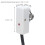 Liquid Level Sensor Capacitive Water Detector Alarm-24V, IP65, 3-10mm 10