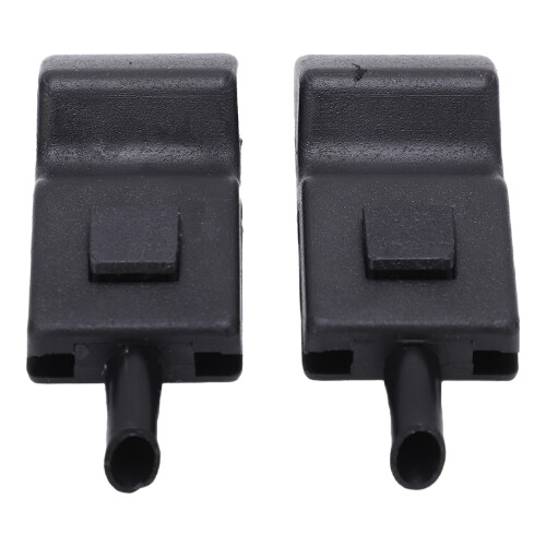 2x Lock Knob Tab 15214027 ABS Ebony 2