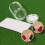 2Pcs Double trumps Marker Dices Replacement Wooden Cubes Dices 3