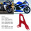 Red CNC Front Sprocket Guard for SUZUKI RMZ450 17