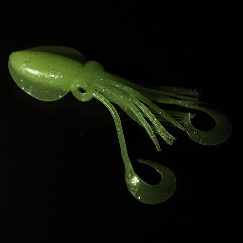 Glow Octopus Lure 5pk Saltwater 1