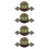 4 Zinc Alloy Cabinet Handle Set 10