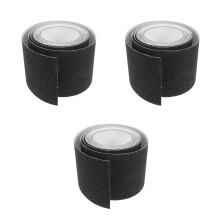 3Rolls Black Traffic Tape with Realistic Design for Model Train Scenes