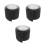 3Rolls Black Traffic Tape with Realistic Design for Model Train Scenes 1