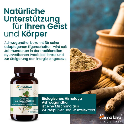 Himalaya Himalaya Organic Ashwagandha (indian Ginseng) 2