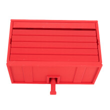 Wandmontierte PLA-Auto-Garagen-Schlüsselhaken 10,67x6,35cm Eingangshalter