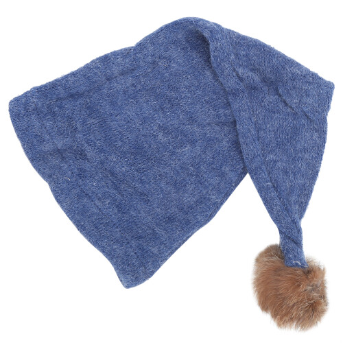 Long Tail Knitted Baby Prop Hat 0-1 Month