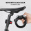 Bike Lock Cable Combination Bicycle Lock With Mounting Bracket High Security 5 Digit Resettable Coiling Bicycle Lock 7