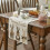 Chemin de table Lapin de Pâques 108 x 13 pouces kaki 5